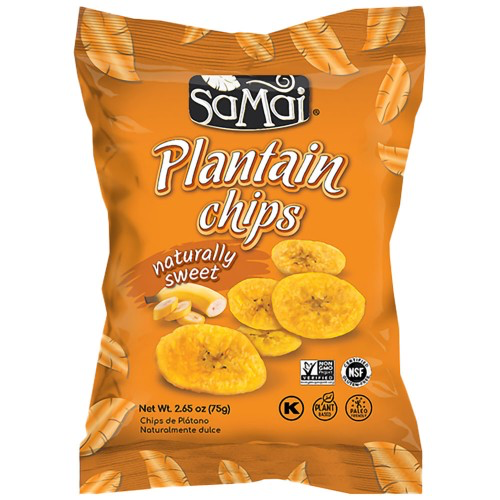 Plantain chips (Samai) naturally sweet - 75g