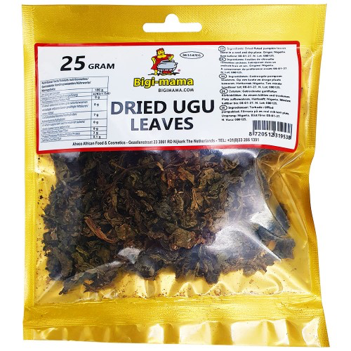 Dried ugwu leaves - 25g