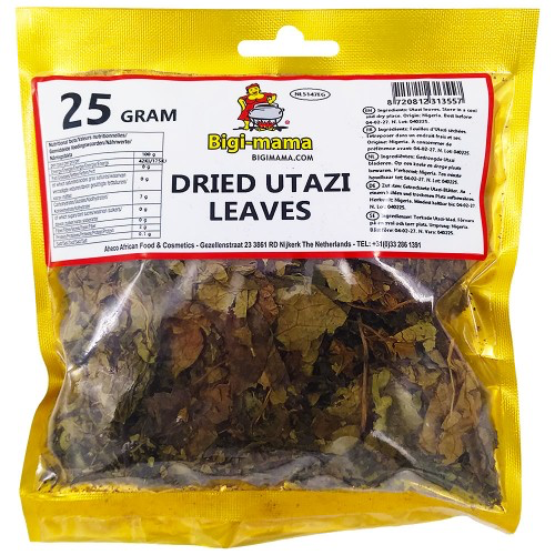Dried Utazi Leaves - 25g