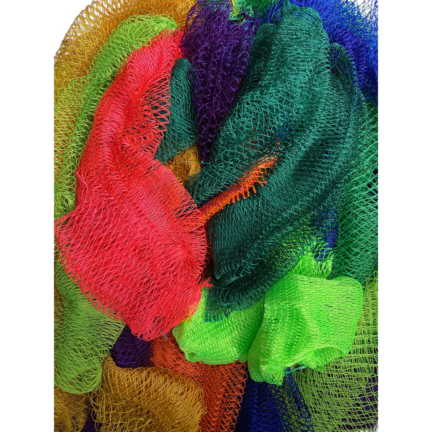 Esponja de banho de rede africana