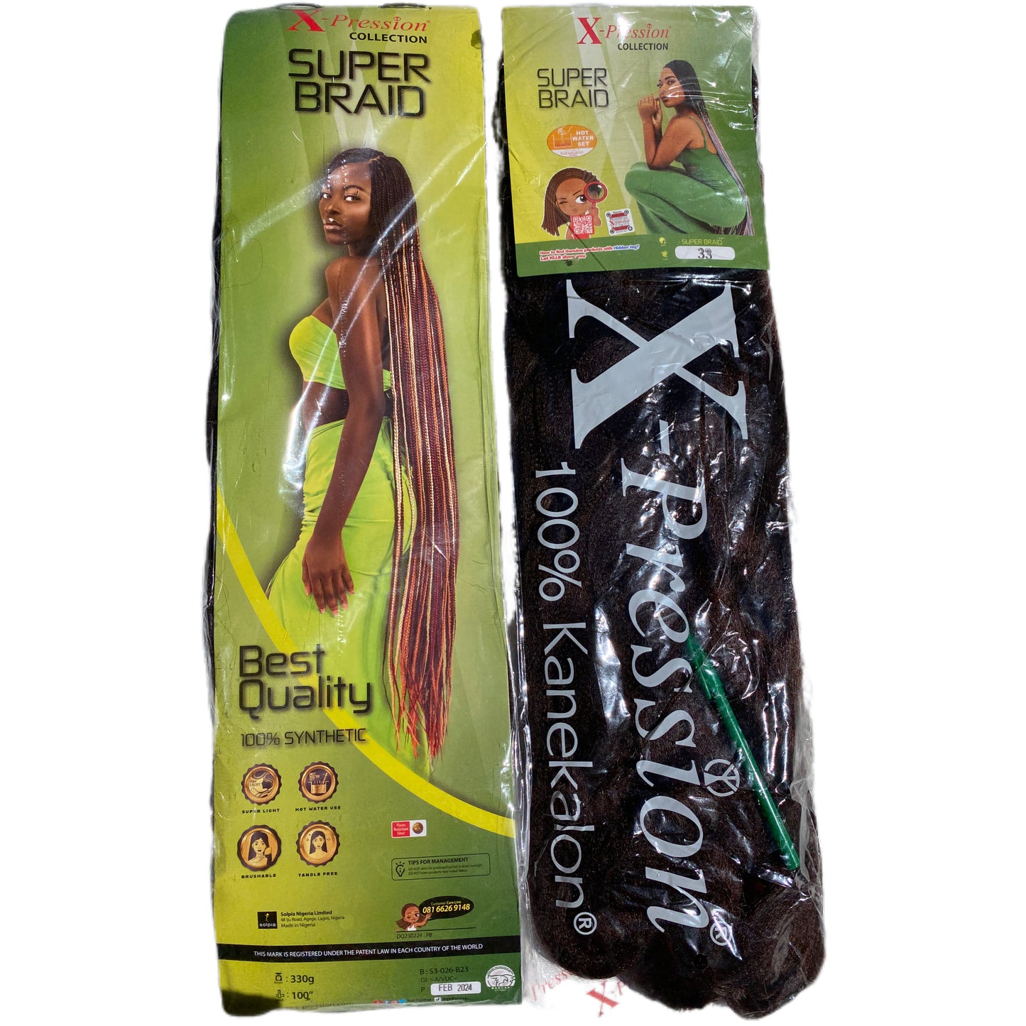 X-pression Super Braid Hair Extension (330g)