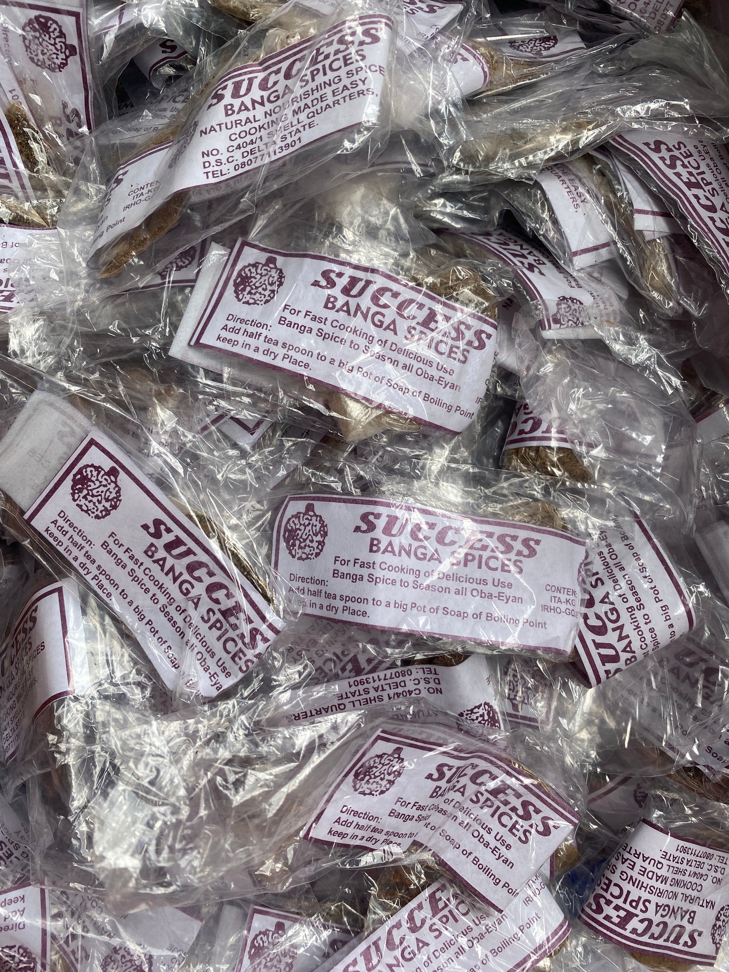 Sucesso Grounded Banga Soup Mix Especiarias