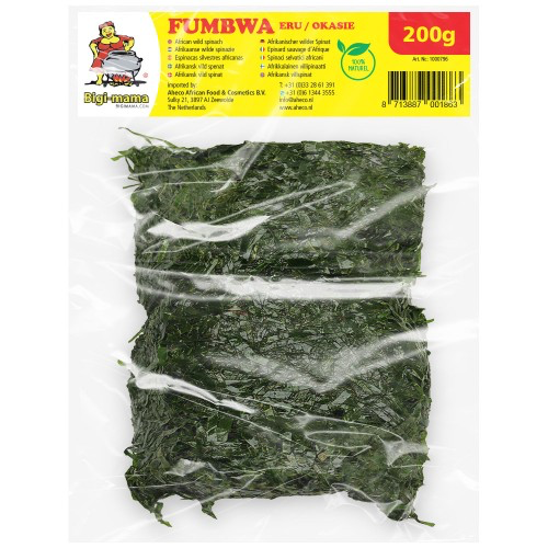 Fumbwa /Okazi/Eru/Afang Leaves - 200g