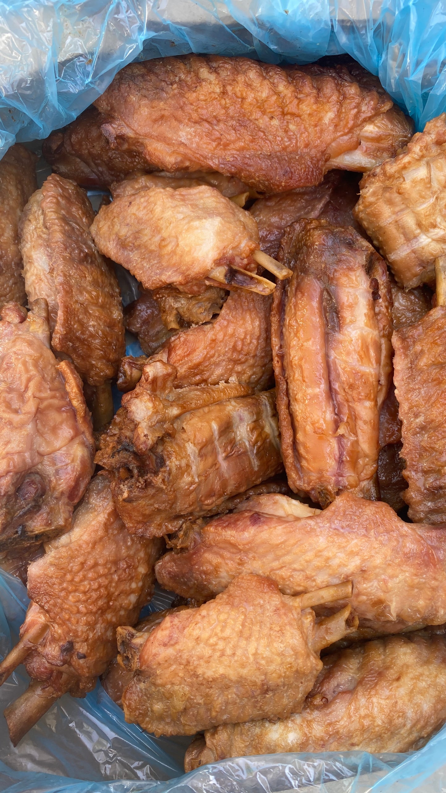Turkey mid wings (smoked) - 1kg