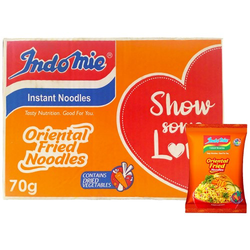 Indomie Noodles Oriental Fried Flavor - 70g x 40