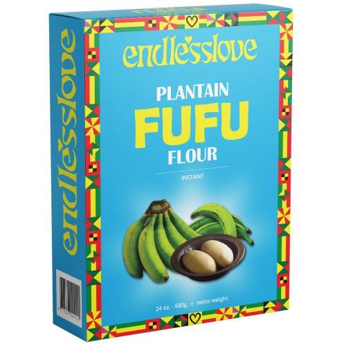 Plantain Fufu Flour (Endlesslove) - 680g