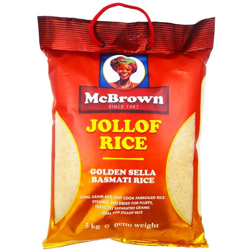 McBrown Golden Sella Basmati Rice - 5kg