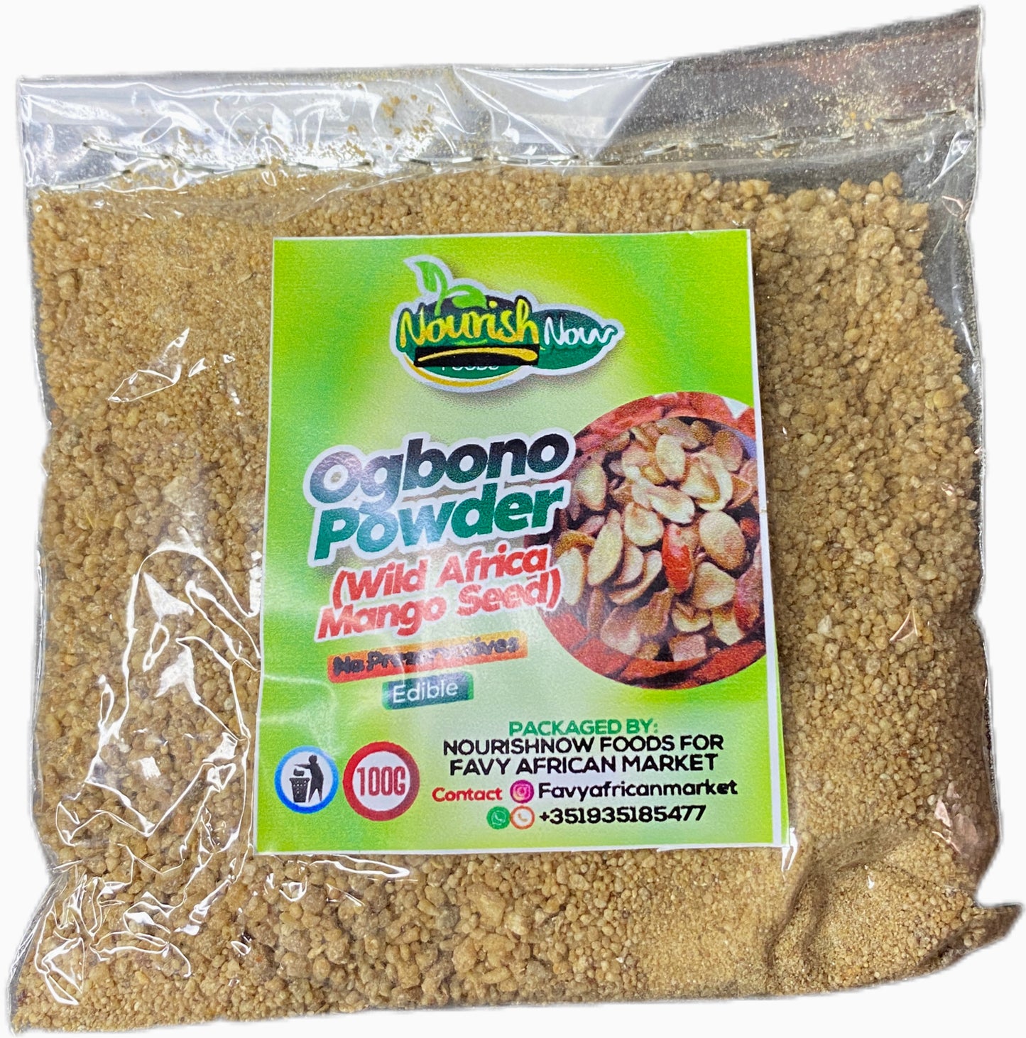 Grounded Ogbono (African Wild Mango Seed)