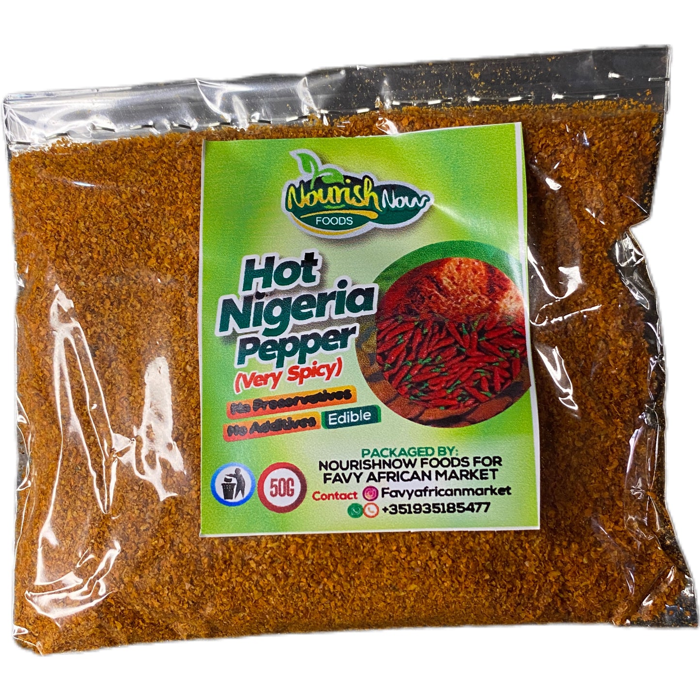 Hot Chili Pepper Powder