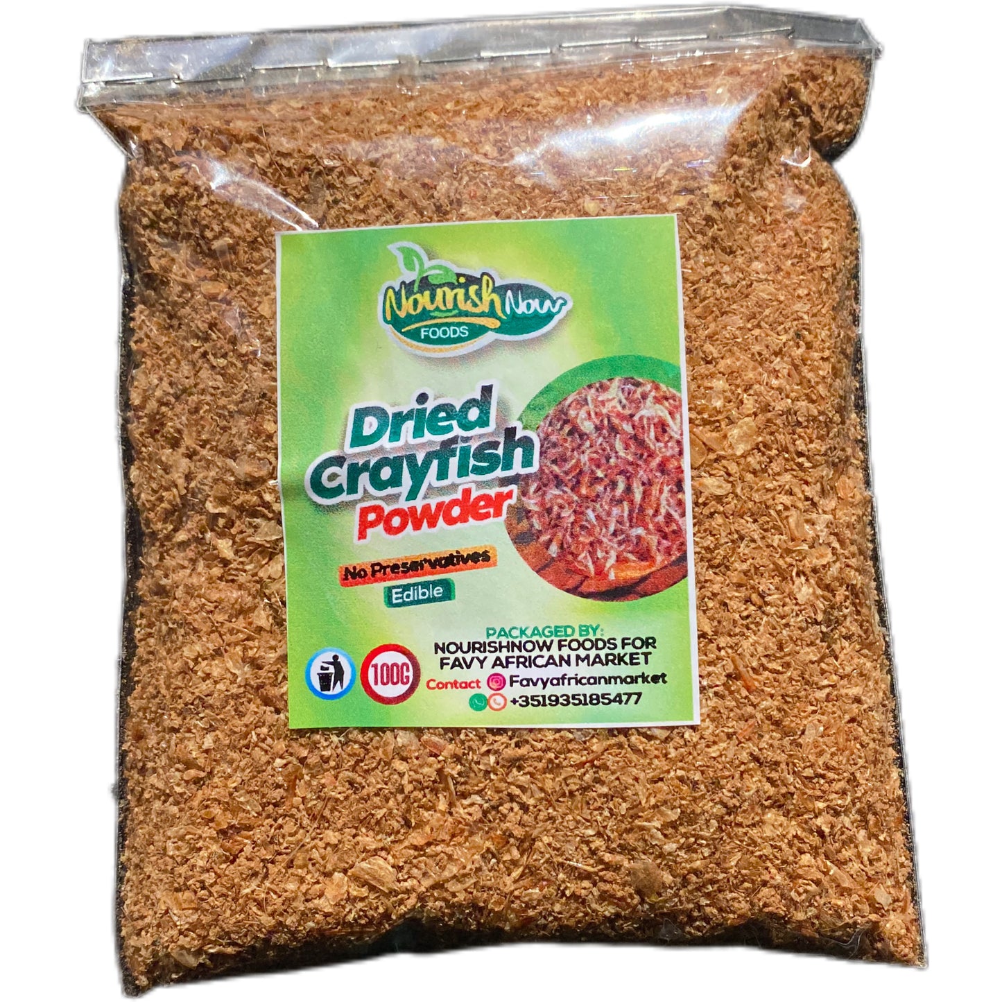 Dried crayfish powder