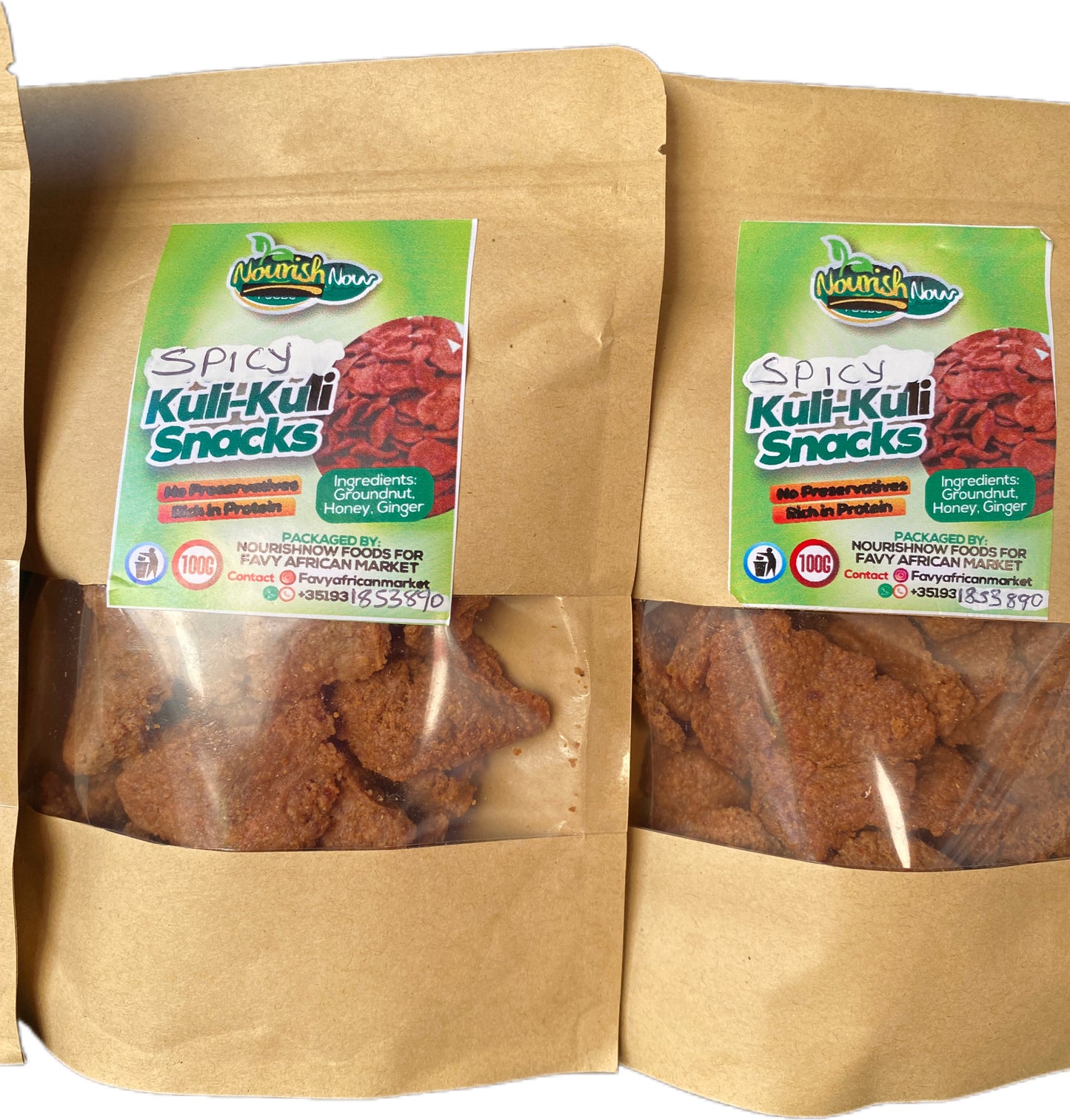 Spicy Kuli-kuli snacks