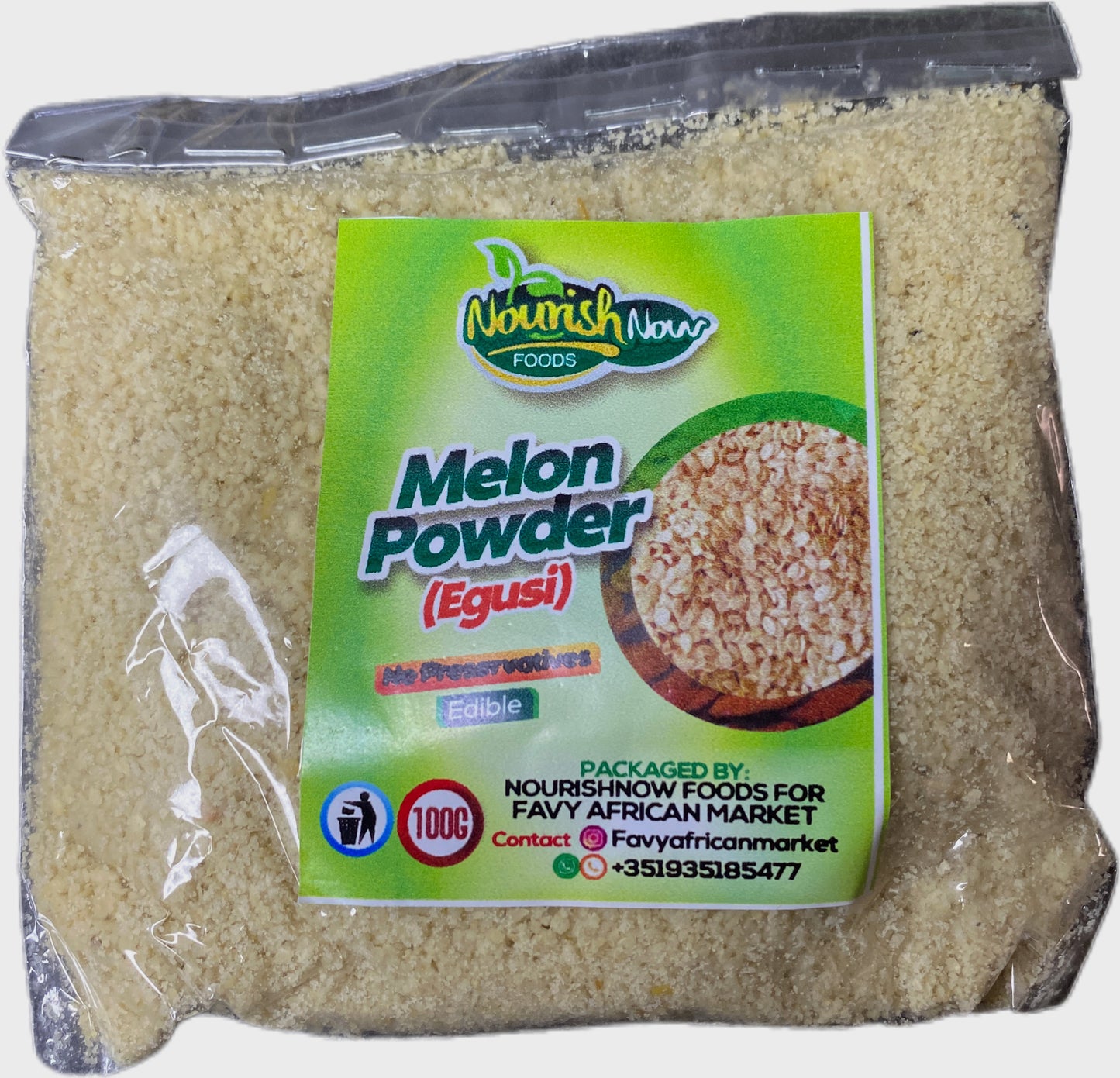 Melon Powder (Grounded Egusi)