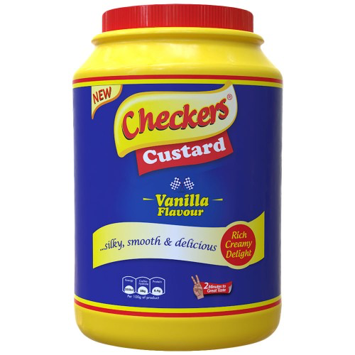 Checkers custard vanilla flavour- 2kg