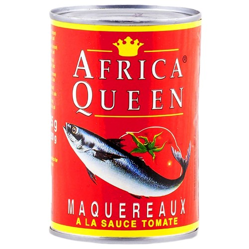 African queen mackerel tomato sauce- 425g